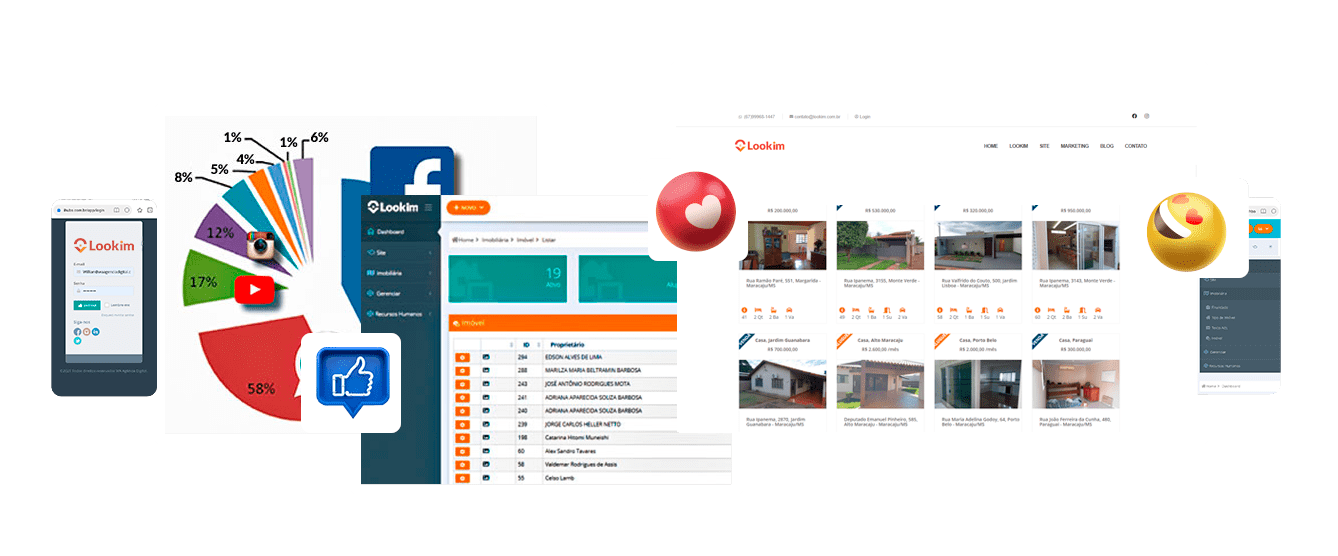 Lookim - Sistema imobiliário
